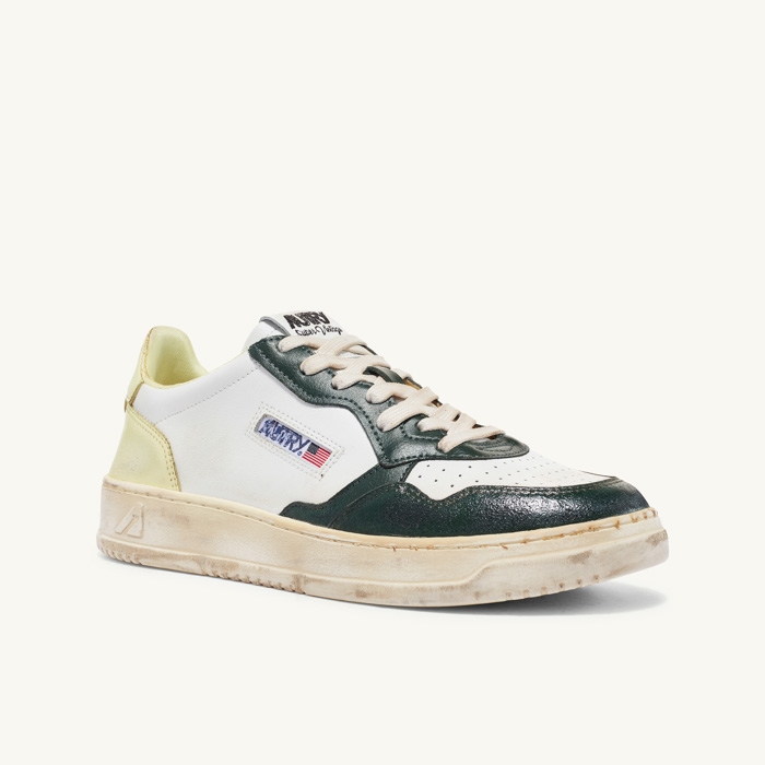 SUPER VINTAGE SNEAKERS SV MILITARY GREEN SV27