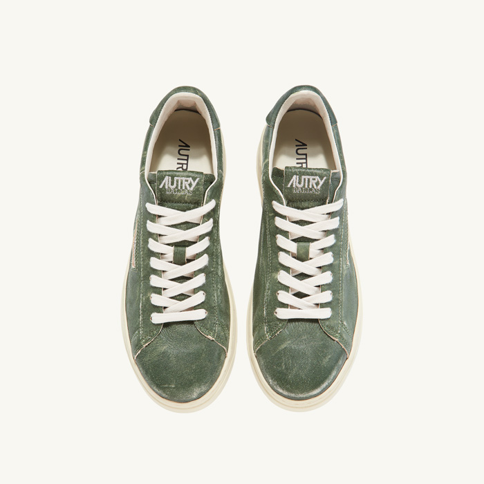 DALLAS LOW SNEAKERS SU MILITARY GREEN SU04