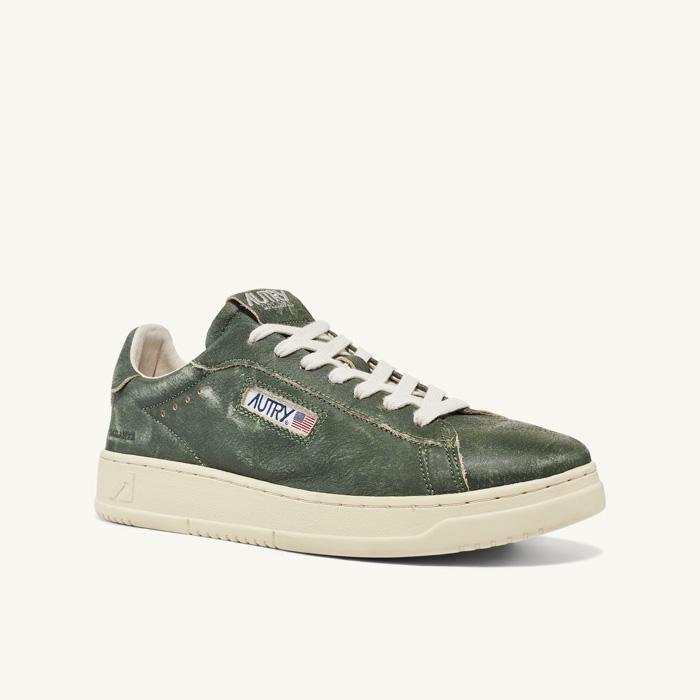 DALLAS LOW SNEAKERS SU MILITARY GREEN SU04