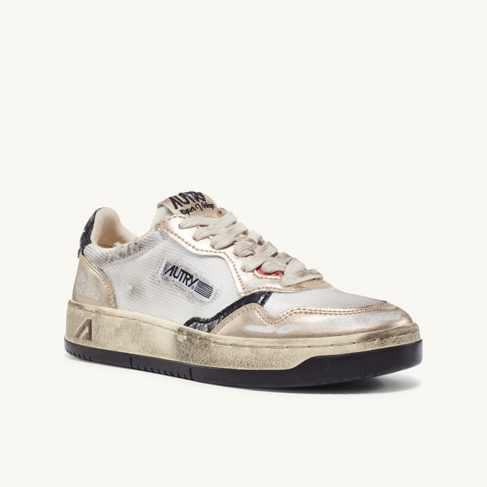 SUPER VINTAGE SNEAKERS MS GOLD MS09