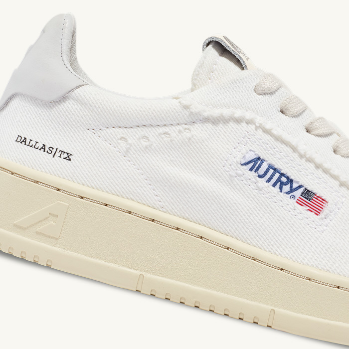 DALLAS LOW SNEAKERS DC WHITE DC15