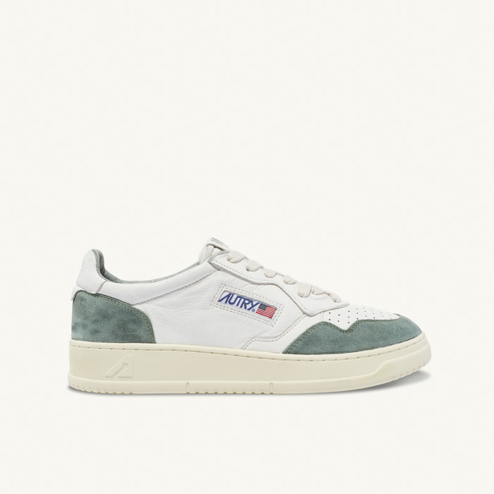 MEDALIST SNEAKERS WASHED GS (GOAT/SUEDE) MILITARY GREEN GS29