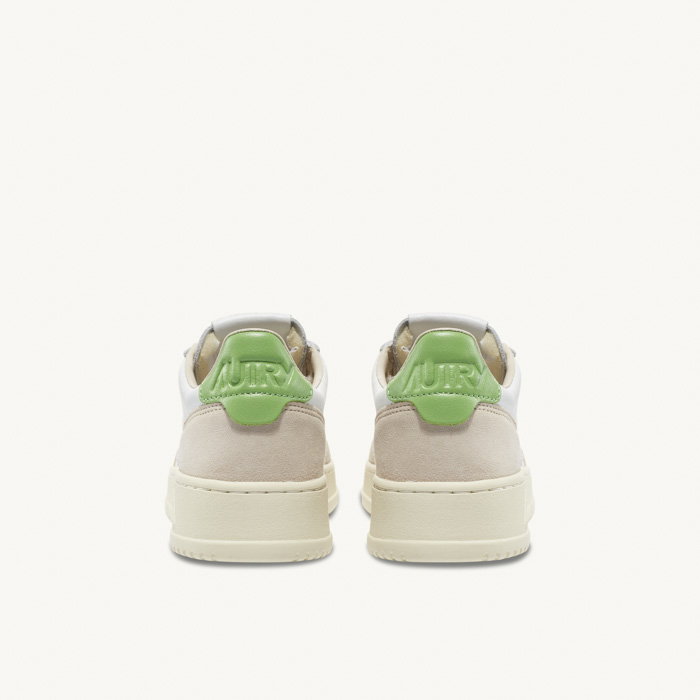 MEDALIST SNEAKERS LS (LEATHER/SUEDE) YELLOW GREEN LS65