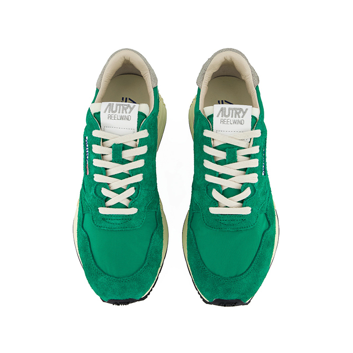 REELWIND SNEAKERS NC (TEXTILE/LEATHER) GREEN NC03