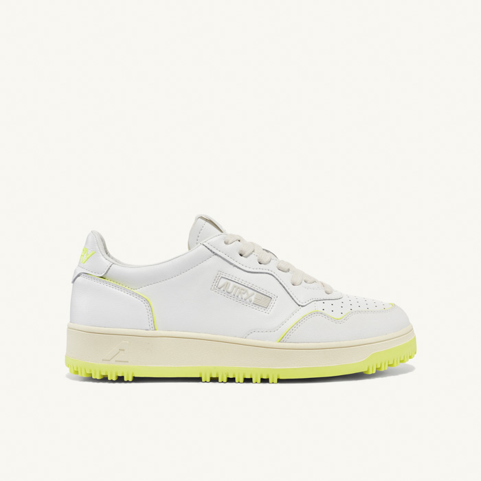 GOLF SNEAKERS AG (LEATHER/LEATHER) YELLOW AG02