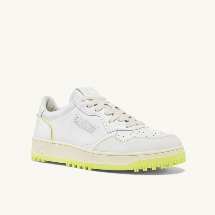 GOLF SNEAKERS AG (LEATHER/LEATHER) YELLOW AG02