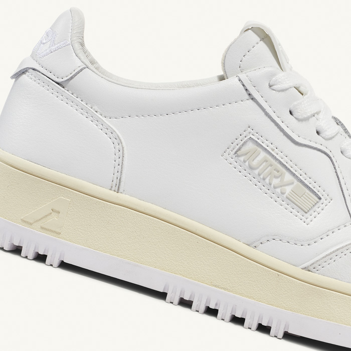 GOLF SNEAKERS AG (LEATHER/LEATHER) WHITE AG03
