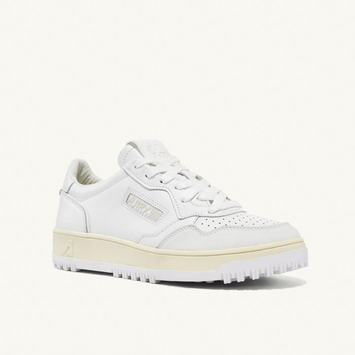 GOLF SNEAKERS AG (LEATHER/LEATHER) WHITE AG03