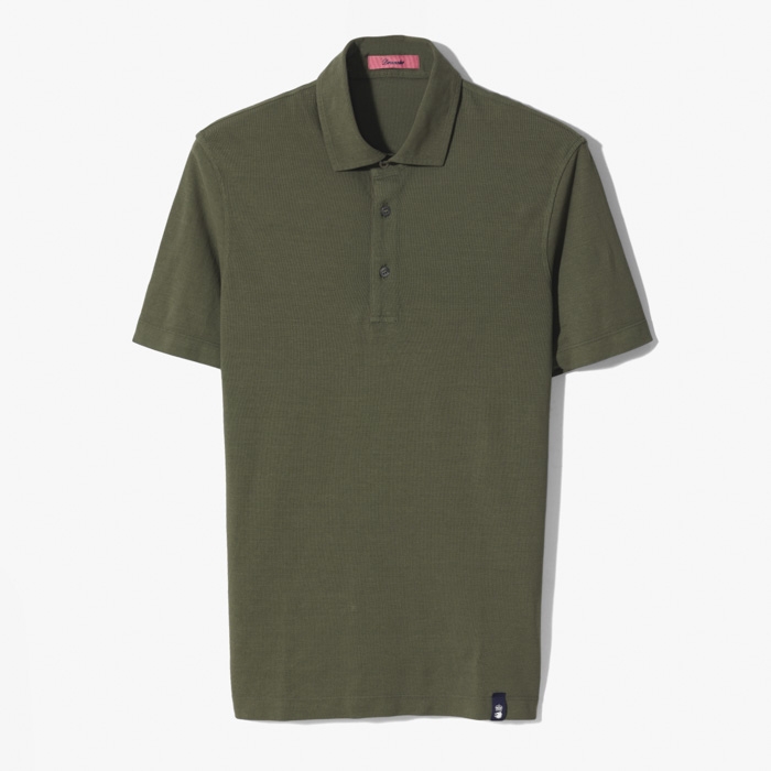 JERSEY POLO SHIRT GREEN