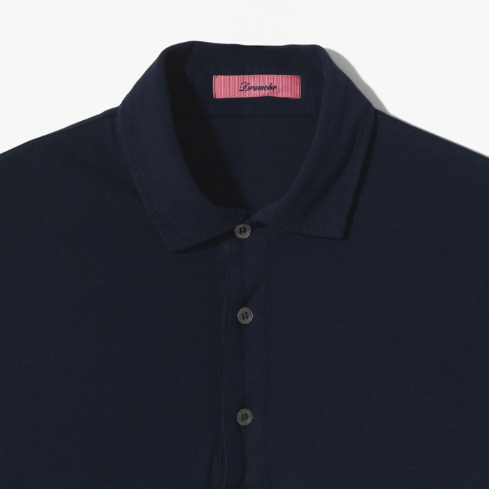 JERSEY POLO SHIRT NAVY