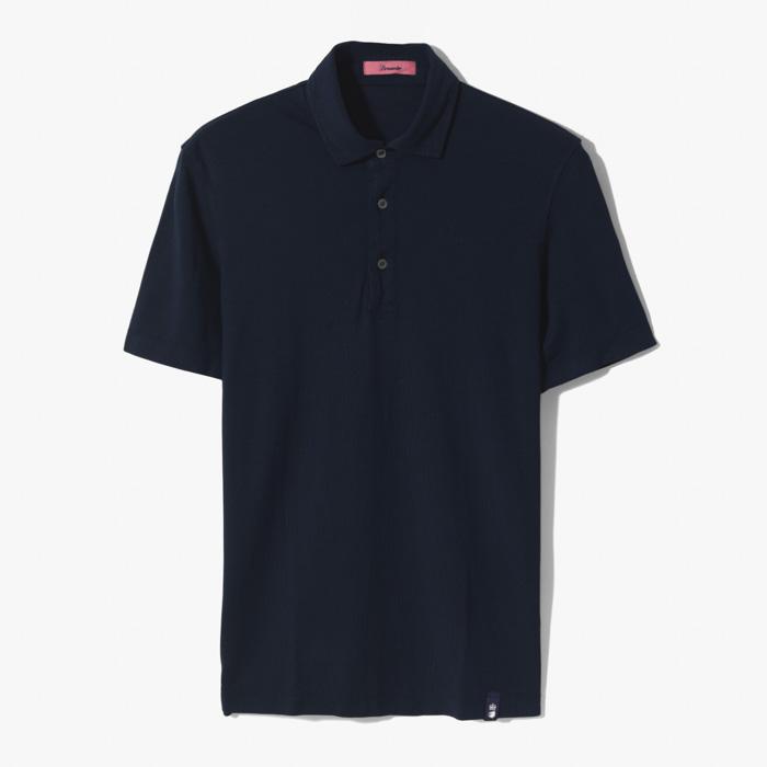 JERSEY POLO SHIRT NAVY