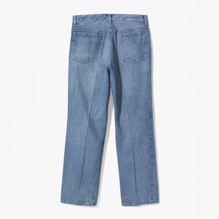 Skate Shoecut Denim Pants WASHED BLUE