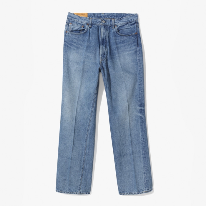 Skate Shoecut Denim Pants WASHED BLUE