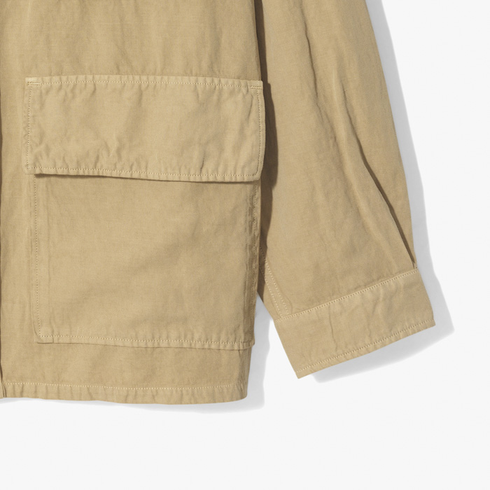 Safari Shirt Jacket KHAKI