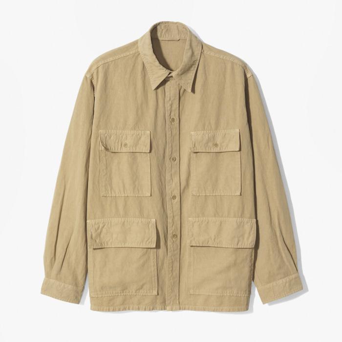 Safari Shirt Jacket KHAKI