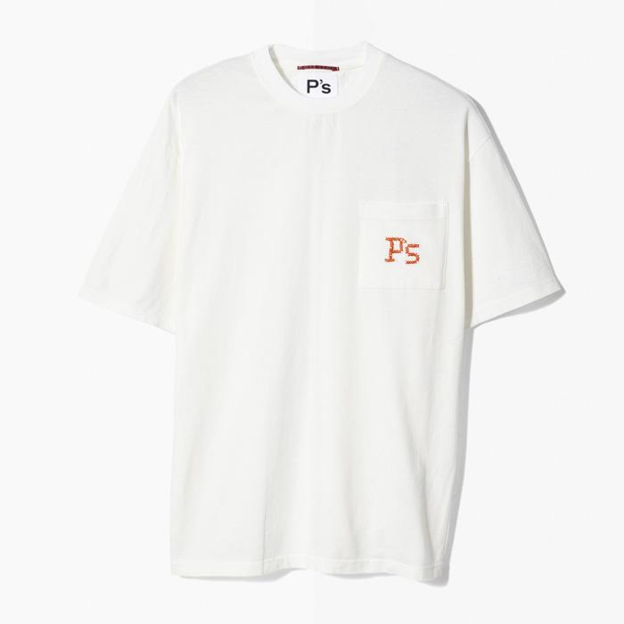 POCKET JERSEY T-SHIRT OFF-WHITE