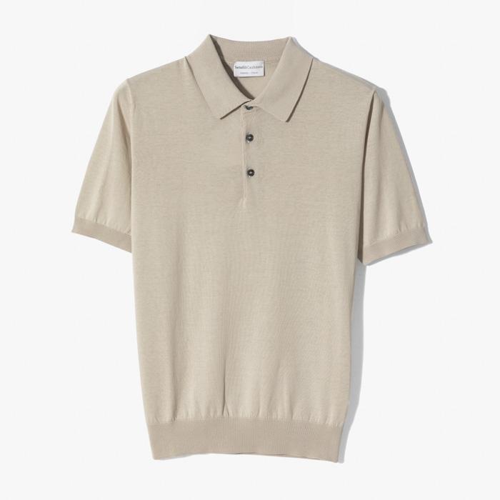 POLO MANICA CORTA BEIGE