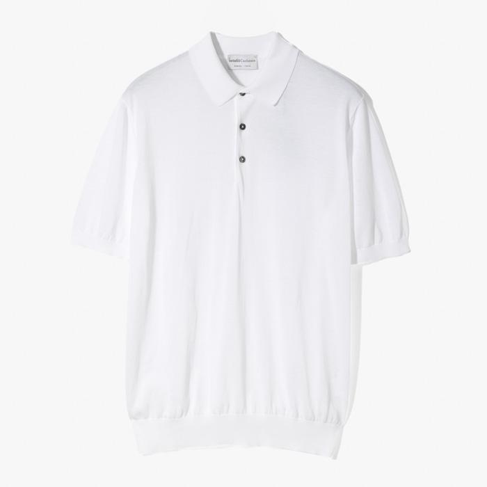 POLO MANICA CORTA WHITE