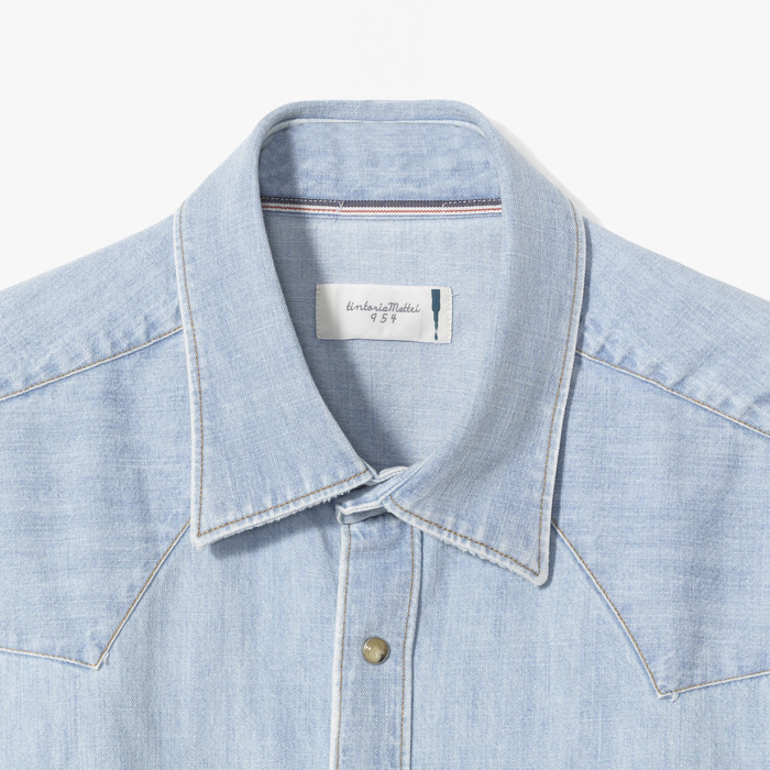 NO PINCES TEXANA SHIRTS LIGHT BLUE