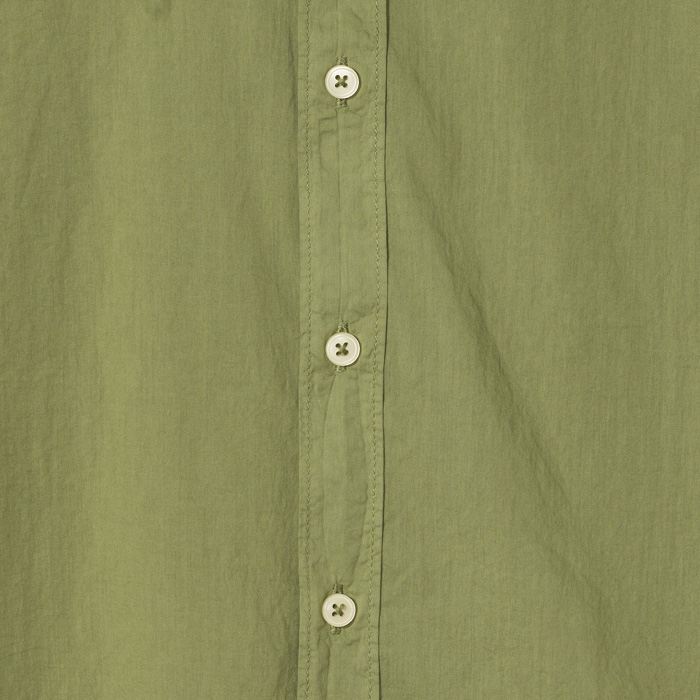 MENS SHIRTS (OVERDYED) GREEN