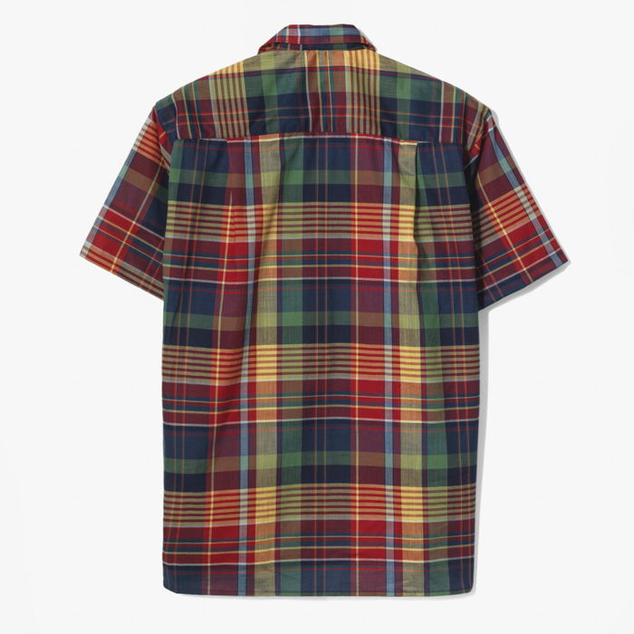 ARCHIVE MADRAS SHIRT (Y436-99) RED