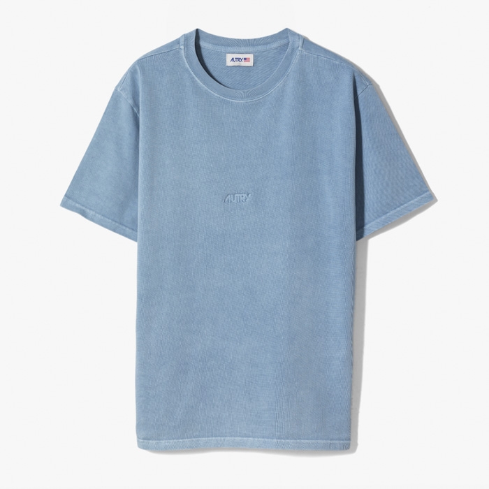 RELAXED FIT T-SHIRT LIGHT BLUE