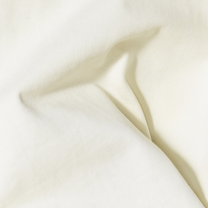 RELAXED FIT T-SHIRT (CHEST LOGO) IVORY