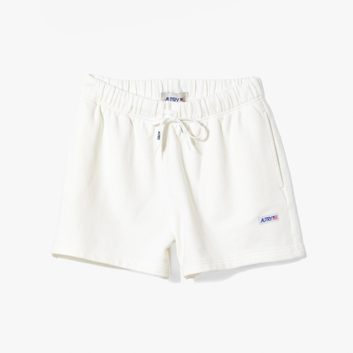 (WOMAN) REGULAR FIT SHORTS (COTTON) WHITE