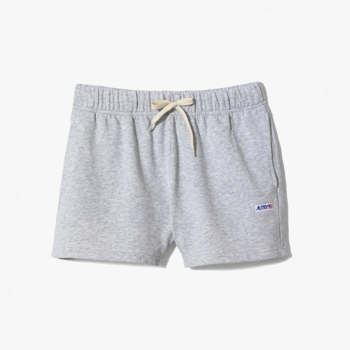 (WOMAN) REGULAR FIT SHORTS (COTTON) GRAY