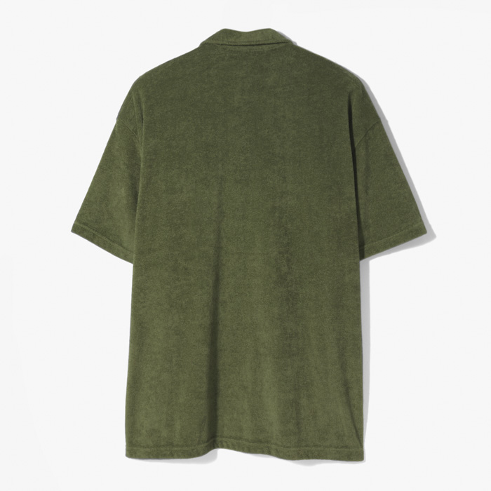 LOUNGE POLO (TERRY CLOTH) OLIVE