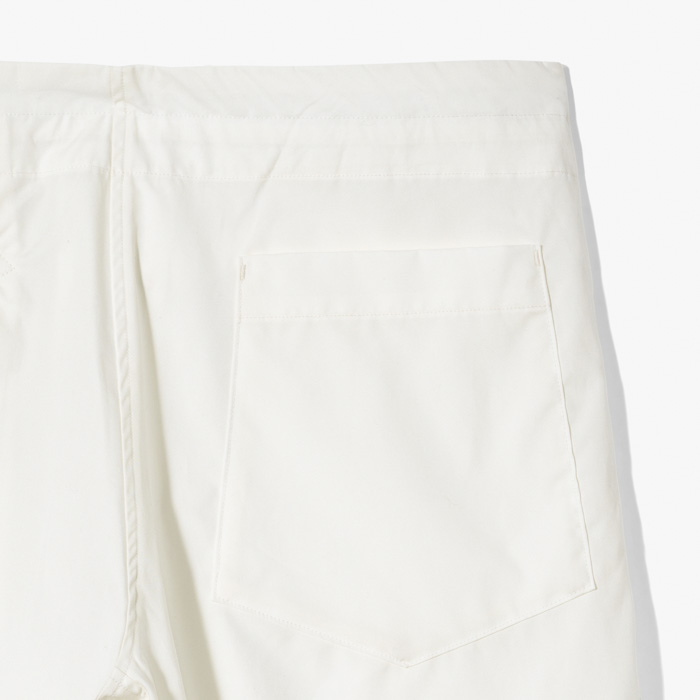 DROP CLOTCH SHORTS (VANCLOTH OXFORD) WHITE