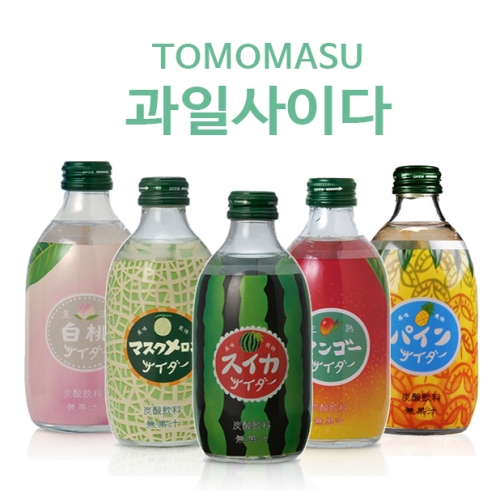 토모마스 과일사이다 (300ml*24)