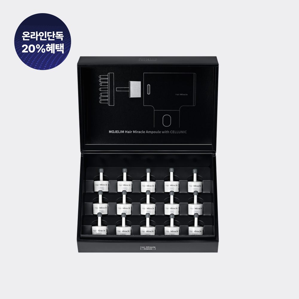 [온라인단독] 셀루닉 헤어미라클 앰플 1BOX (1개월)
