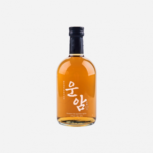 맑은내일 운암 증류식소주 오크 32도 375ml