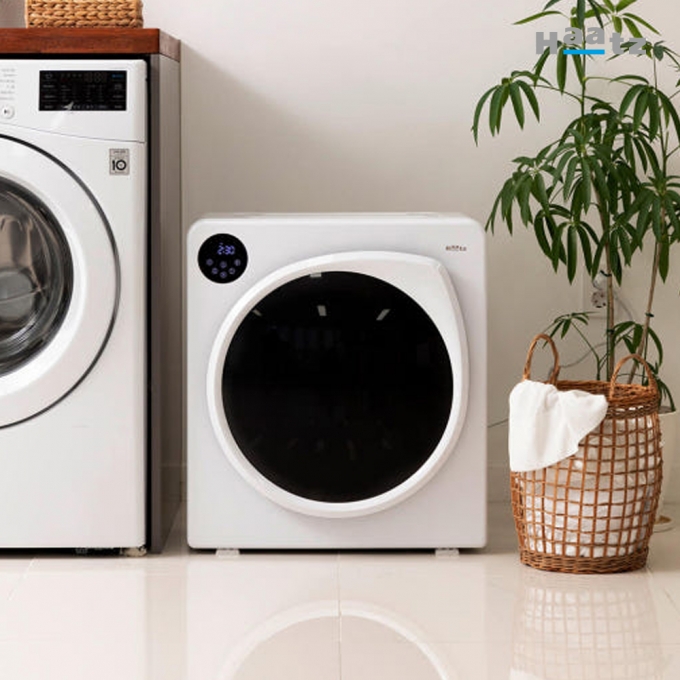 하츠 3중필터 소형 의류건조기 6kg 몽그리 CCD-2501L