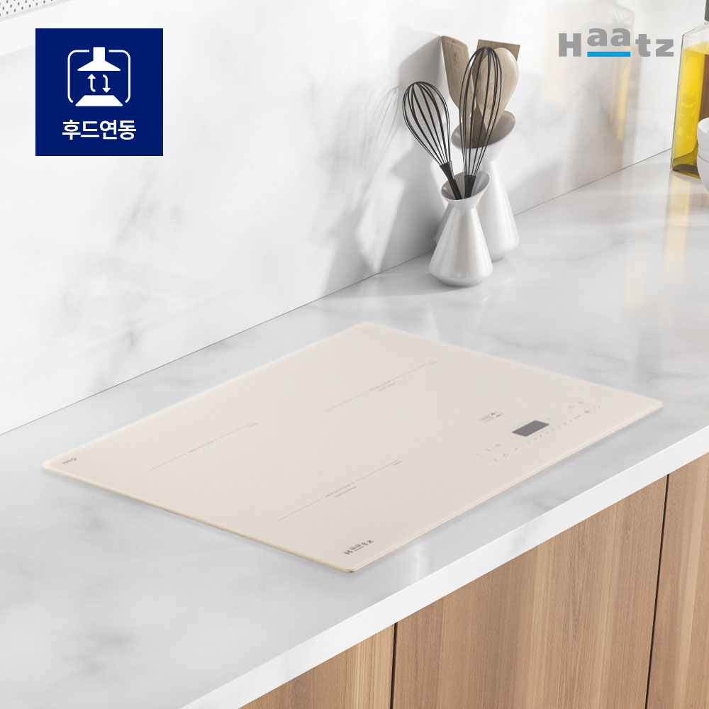 [NEW신상] 하츠 NEG 투명글라스 후드연동 3구 인덕션 EIC-30NCC241