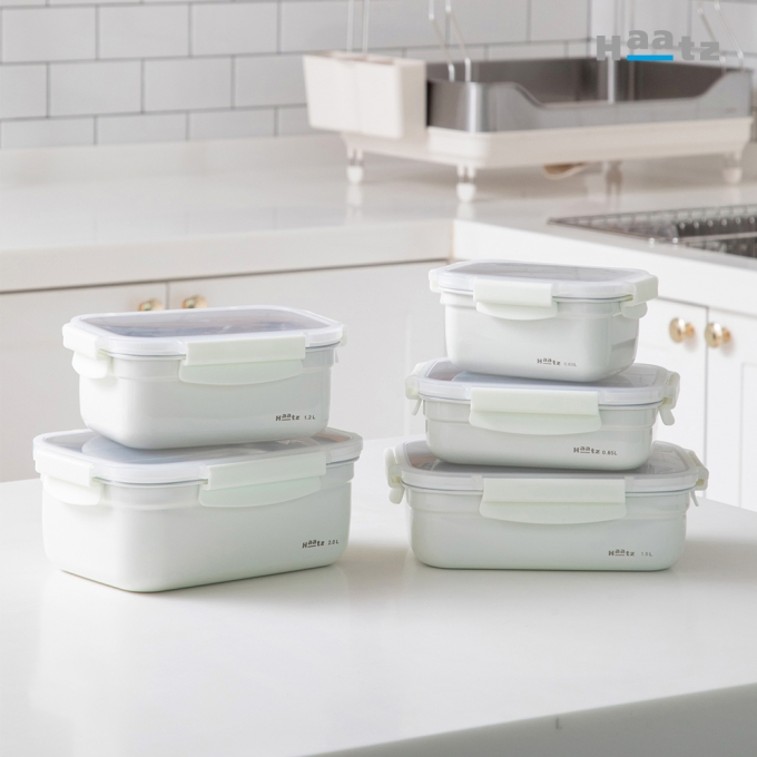 하츠 데코 스테인리스 밀폐용기