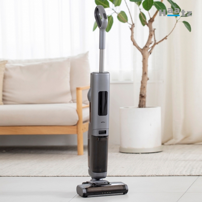 하츠 올인원 습건식청소기 살균 물걸레 자동세척 더스트오프 CVC-283F