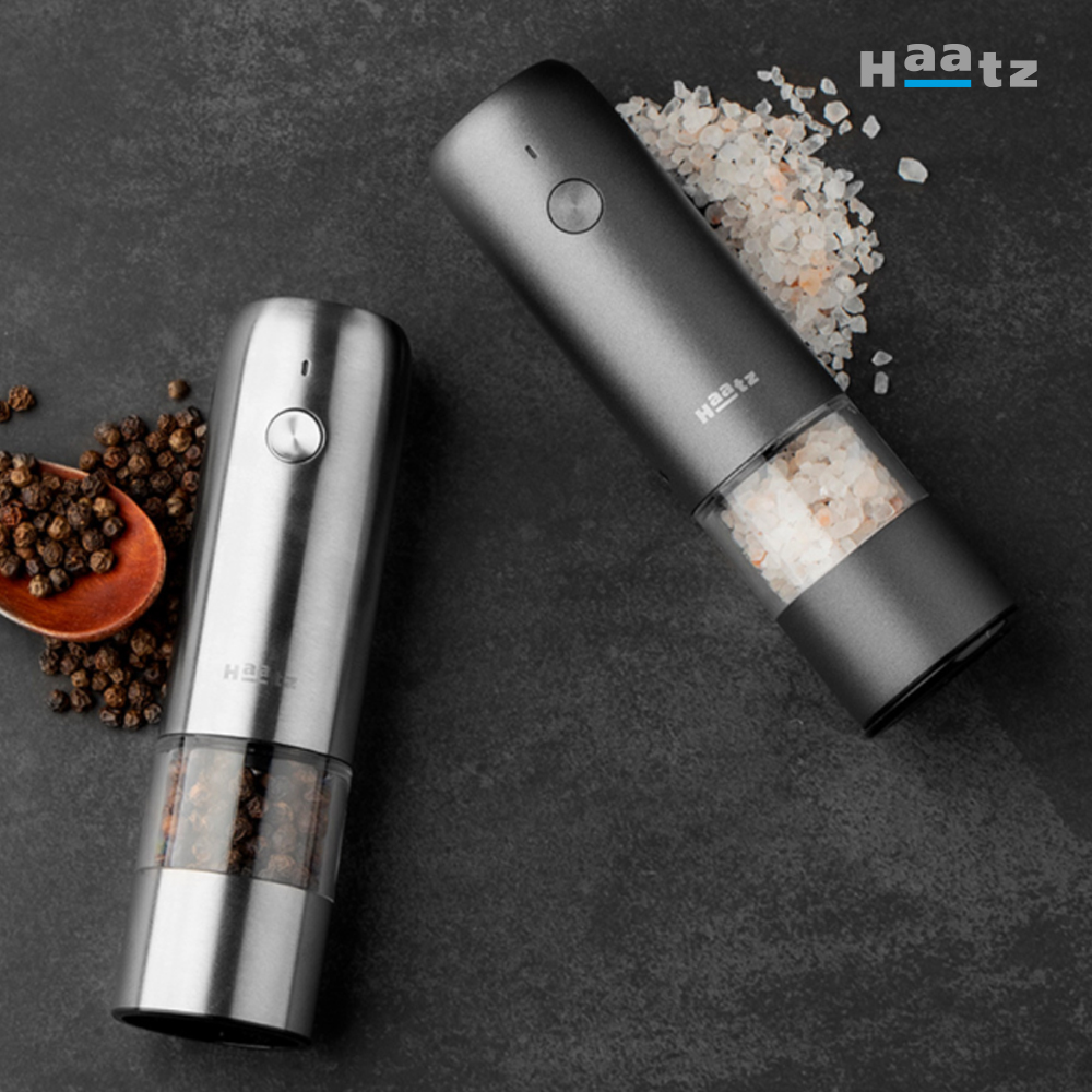 하츠 원터치 무선 전동 그라인더 그라페퍼 (그레이/다크그레이)