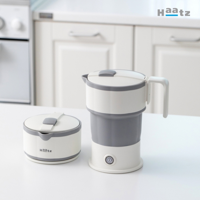 하츠 접이식 전기포트 소형 여행용 휴대용포트 CKT-600TS