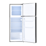 하츠 135L 글라스 냉장고 CRR-12651E (블랙/화이트)