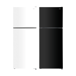 하츠 135L 글라스 냉장고 CRR-12651E (블랙/화이트)