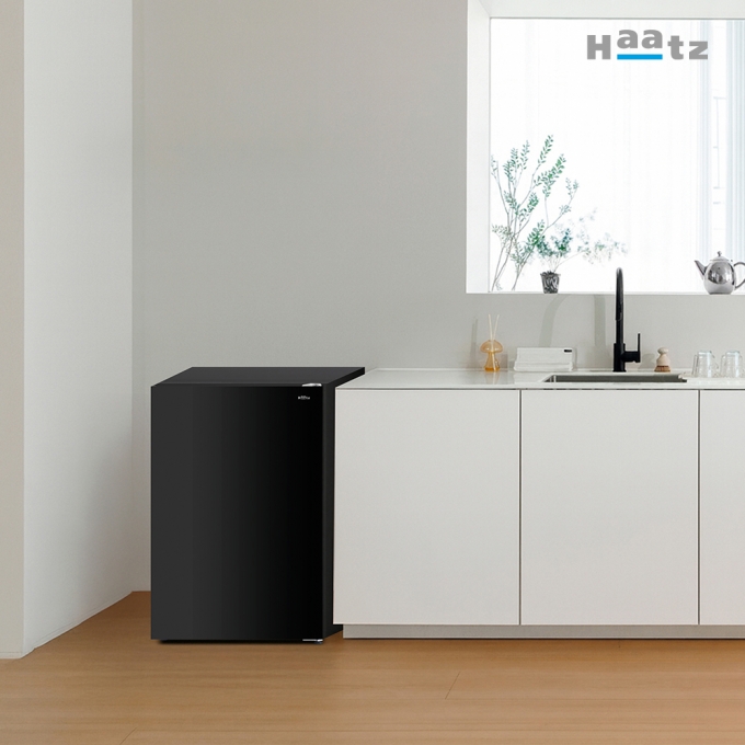 하츠 84L 글라스 냉동고 CFR-8451E (블랙/화이트)