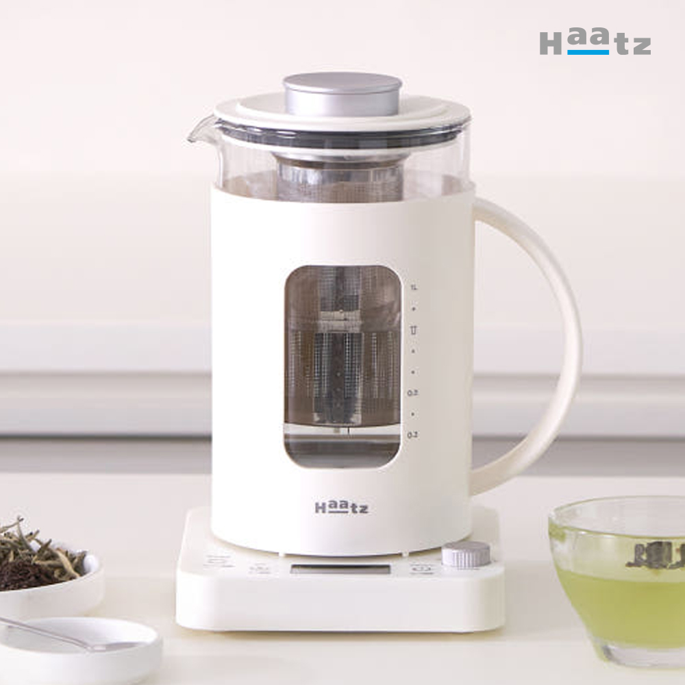하츠 온도조절 스텐 티망 전기포트 대용량 보온포트 티포트 1L CKT-1000TS(WH)