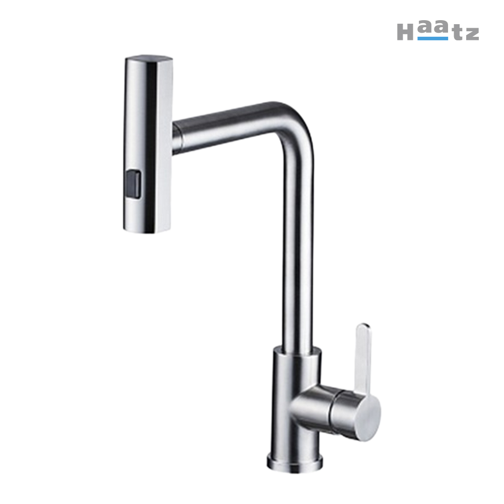 하츠 폭포수 주방 회전형 수전 내지문방지 폰테210 FC-TS100MS