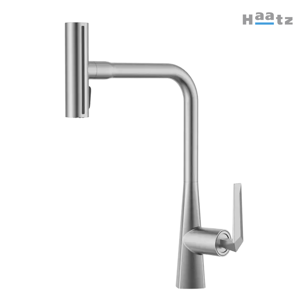 하츠 싱크대 폭포 주방 수전 다이캐스팅 4WAY 폰테302 FC-TB100