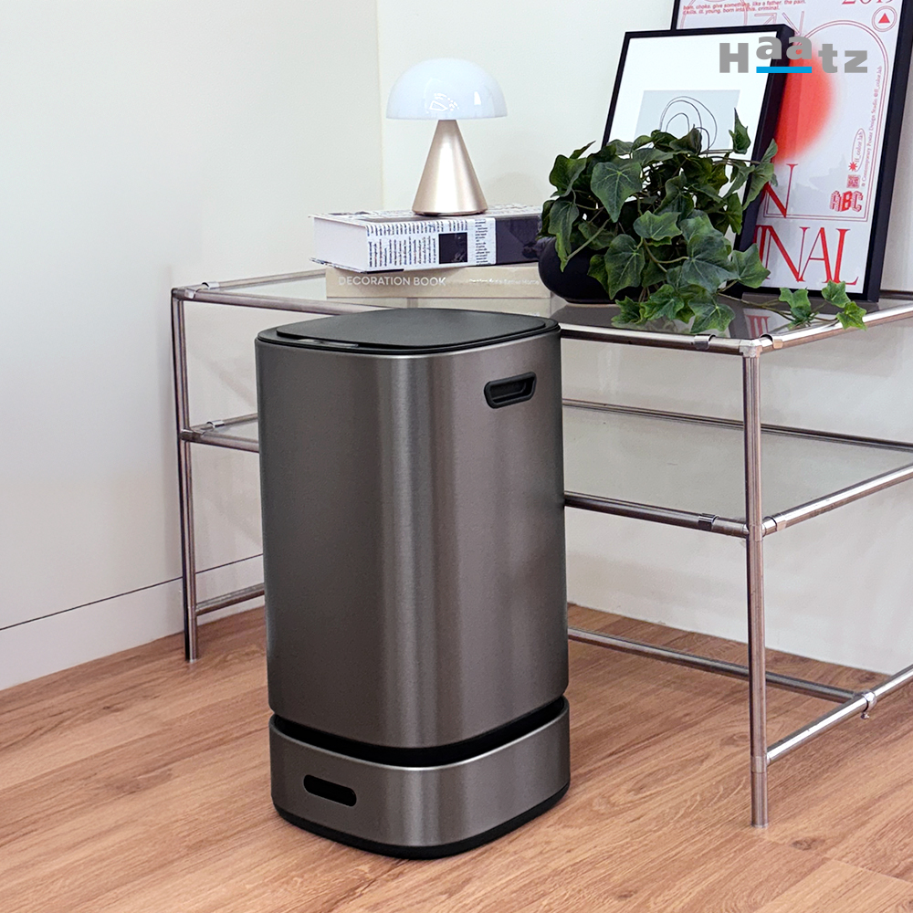 하츠 13L 오토 실링 충전식 자동 센서 휴지통_CSB-2481E