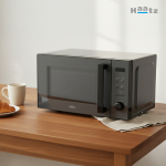 하츠 20L 회전형 미니 소형 전자레인지 CSM-4401G/CSM-4402G (크림베이지/모노그레이)