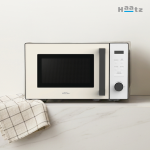 하츠 20L 회전형 미니 소형 전자레인지 CSM-4401G/CSM-4402G (크림베이지/모노그레이)
