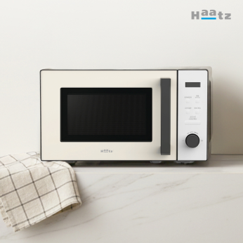 하츠 20L 회전형 미니 소형 전자레인지 CSM-4401G/CSM-4402G (크림베이지/모노그레이)